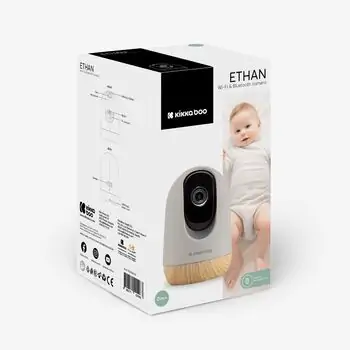 KikkaBoo Wi-Fi baby camera Ethan 2026 ვიდეო ძიძა, 4 image