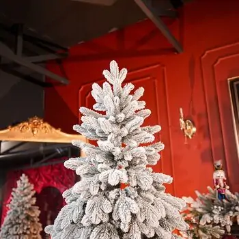 Winterella Snow-Covered Christmas Tree PE 180CM 100% Silicone - დათოვლილი ნაძვის ხე 100% სილიკონი, 10 image