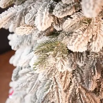 Ukrainіan Frost Snow-Covered Christmas Tree 230 CM 100 % Silicone Needle - ნაძვის ხე 100% სილიკონი, 7 image