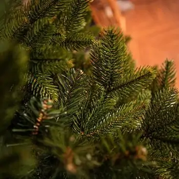 Lamelia Christmas Tree PE+PVC 220CM With Mixed Silicone Needle - ნაძვის ხე შერეული სილიკონის წიწვებით, 9 image