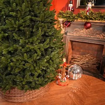 Lamelia Christmas Tree PE+PVC 220CM With Mixed Silicone Needle - ნაძვის ხე შერეული სილიკონის წიწვებით, 4 image