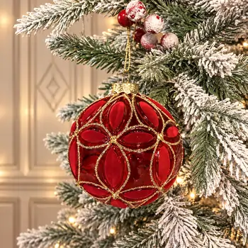 Half Velvet Hanging Decoration - ნაძვის ხის სათამაშო