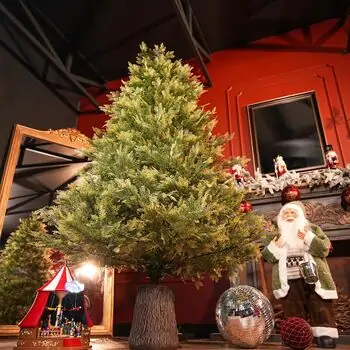 Mistlewood Christmas Tree 180 CM 100% Silicone With Stump - ნაძვის ხე 100 % სილიკონი, 6 image