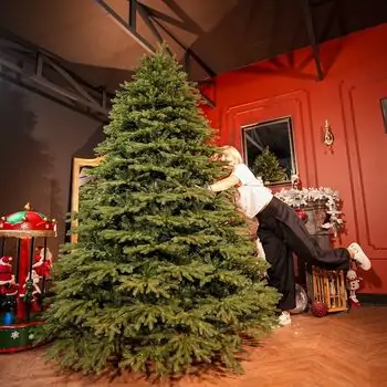 Riviera Alpine Christmas Tree 260 CM With Mixed Silicone Needle PE+PVC- ნაძვის ხე შერეული სილიკონის წიწვებით, 3 image