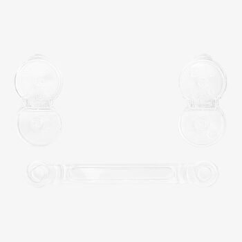 KikkaBoo Multi-purpose lock Transparent 2 pcs - კარადის ჩამკეტი, 3 image