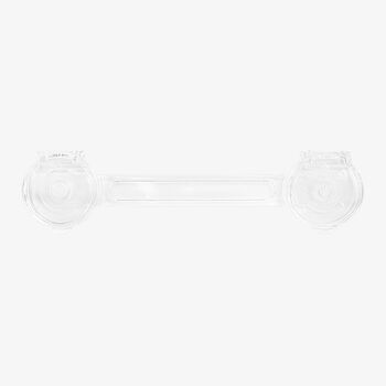 KikkaBoo Multi-purpose lock Transparent 2 pcs - კარადის ჩამკეტი