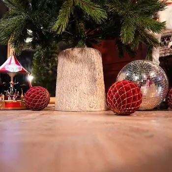 Snowcrest Christmas Tree 100% Silicone PE 210 CM With Stand - ნაძვის ხე სადგამით 100% სილიკონი, 7 image