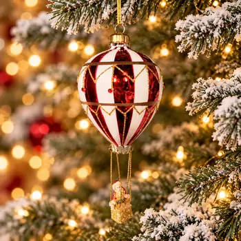 Santa’s Sky Ride Hanging Decoration - ნაძვის ხის სათამაშო