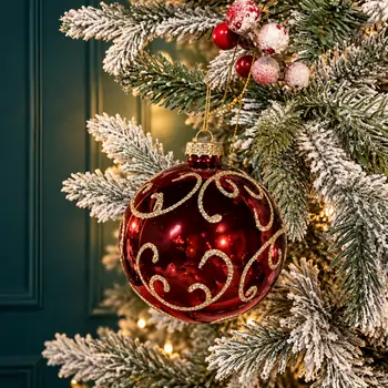 Luxury Red Hanging Decoration - ნაძვის ხის სათამაშო