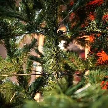 Frostberry Christmas Tree PE 100% Silicone 240 CM With Stand - ნაძვის ხე სადგამით 100% სილიკონი, 12 image