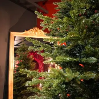 Alpina Christmas Tree 240 CM Edelweiss With Mixed Silicone Needle - ნაძვის ხე შერეული სილიკონის წიწვებით, 11 image