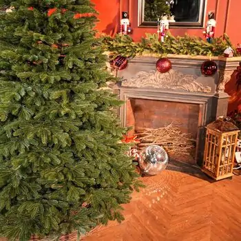 Prime Christmas Tree PE 210 CM 100 % Silicone Needle - ნაძვის ხე 100% სილიკონი, 6 image