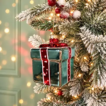 Christmas Gift Box Hanging Decoration - ნაძვის ხის სათამაშო