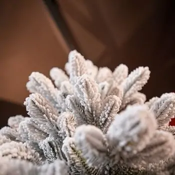 Winterella Snow-Covered Christmas Tree PE 180CM 100% Silicone - დათოვლილი ნაძვის ხე 100% სილიკონი, 12 image