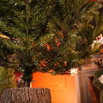 Christmas Whisper Tree PE+PVC 210 CM With Mixed Silicone Needle - ნაძვის ხე შერეული სილიკონის წიწვებით, 10 image
