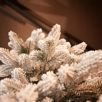 Ukrainіan Frost Snow-Covered Christmas Tree 230 CM 100 % Silicone Needle - ნაძვის ხე 100% სილიკონი, 8 image