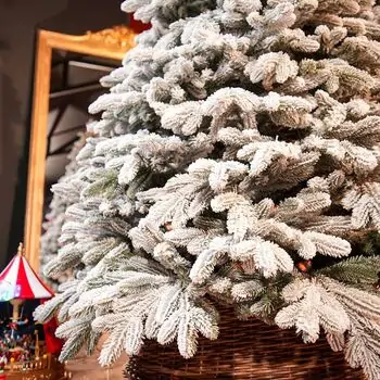 Ukrainіan Frost Snow-Covered Christmas Tree 230 CM 100 % Silicone Needle - ნაძვის ხე 100% სილიკონი, 5 image