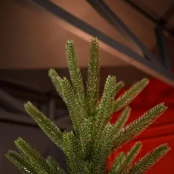 Lamelia Christmas Tree PE+PVC 240CM With Mixed Silicone Needle - ნაძვის ხე შერეული სილიკონის წიწვებით, 10 image