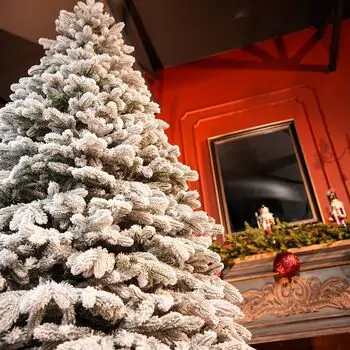 Ukrainіan Frost Snow-Covered Christmas Tree 230 CM 100 % Silicone Needle - ნაძვის ხე 100% სილიკონი, 6 image