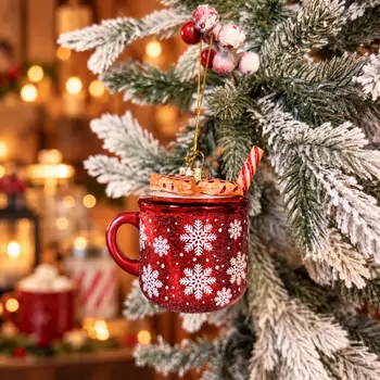 Christmas Cocoa Mug Hanging Decoration - ნაძვის ხის სათამაშო
