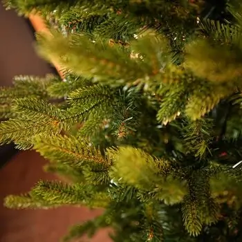 Enchanted Pine Christmas Tree PE+PVC 180 CM With Mixed Silicone Needle - ნაძვის ხე შერეული სილიკონის წიწვებით, 7 image