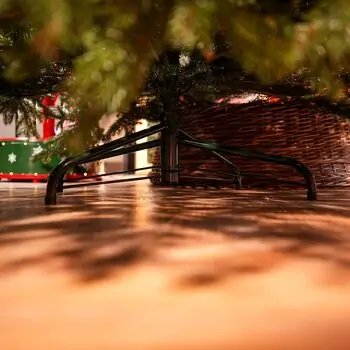 Aurepine Grand Wide Christmas Tree PE 220 CM 100 % Silicone Needle  - ნაძვის ხე 100% სილიკონი, 14 image