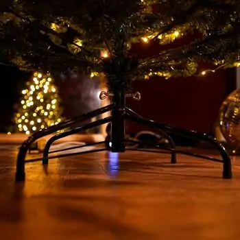 Pineora Christmas Tree  180 CM Mixed Silicone With Lights PE + PVC - ნაძვის ხე შერეული სილიკონი, განათებით, 16 image