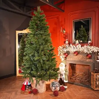 Frostberry Christmas Tree PE 100% Silicone 240 CM With Stand - ნაძვის ხე სადგამით 100% სილიკონი
