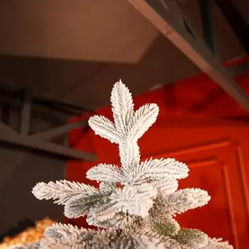Ukrainіan Frost Snow-Covered Christmas Tree 230 CM 100 % Silicone Needle - ნაძვის ხე 100% სილიკონი, 3 image