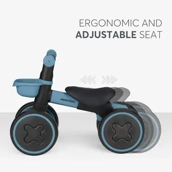 KikkaBoo Ride On Blinky Blue - ველოსიპედი, 5 image