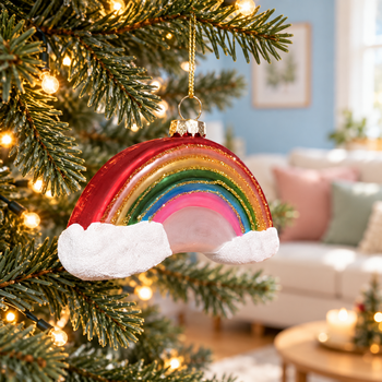 Rainbow Christmas Hanging Decoration - ნაძვის ხის სათამაშო, 2 image