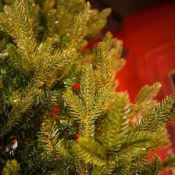 Christmas Whisper Tree PE+PVC 210 CM With Mixed Silicone Needle - ნაძვის ხე შერეული სილიკონის წიწვებით, 14 image