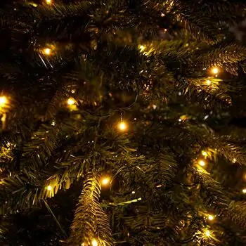 Pineora Christmas Tree  180 CM Mixed Silicone With Lights PE + PVC - ნაძვის ხე შერეული სილიკონი, განათებით, 13 image