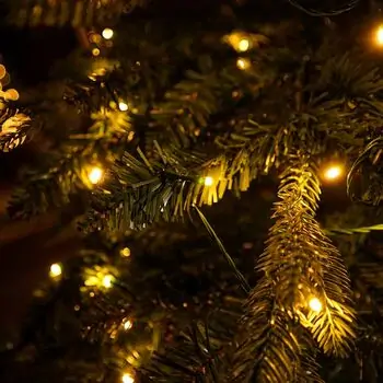 Pineora Christmas Tree  180 CM Mixed Silicone With Lights PE + PVC - ნაძვის ხე შერეული სილიკონი, განათებით, 8 image
