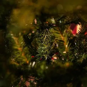 Enchanted Pine Christmas Tree PE+PVC 180 CM With Mixed Silicone Needle - ნაძვის ხე შერეული სილიკონის წიწვებით, 12 image