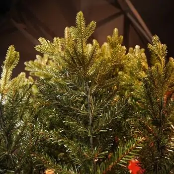 Christmas Whisper Tree PE+PVC 210 CM With Mixed Silicone Needle - ნაძვის ხე შერეული სილიკონის წიწვებით, 9 image