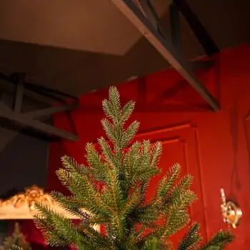 Aurepine Grand Wide Christmas Tree PE 220 CM 100 % Silicone Needle  - ნაძვის ხე 100% სილიკონი, 3 image