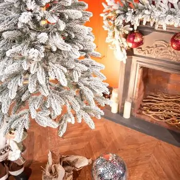 Premium Snow-Covered Christmas Tree PE 200 CM - ნაძვის ხე 100% სილიკონი, 4 image