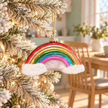 Rainbow Christmas Hanging Decoration - ნაძვის ხის სათამაშო