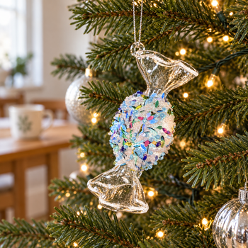 Crystal Candy Hanging Decoration - ნაძვის ხის სათამაშო