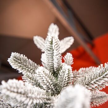 Premium Snow-Covered Christmas Tree PE 200 CM - ნაძვის ხე 100% სილიკონი, 7 image