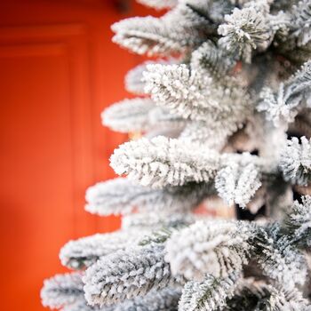 Premium Snow-Covered Christmas Tree PE 200 CM - ნაძვის ხე 100% სილიკონი, 8 image
