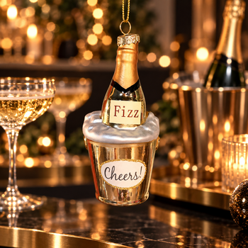 Cheers & Fizz Hanging Decoration - ნაძვის ხის სათამაშო