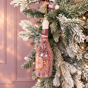 Rosé Sparkle Hanging Decoration - ნაძვის ხის სათამაშო