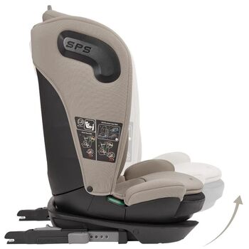 KikkaBoo i-Wave i-SIZE Champagne - მანქანის სავარძელი (ქარსითი), 6 image
