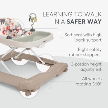 KikkaBoo Walker Paleo Beige - ჭოჭინა, 4 image