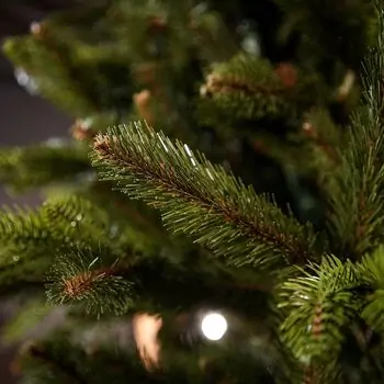 Jasmine Green Christmas Tree PE + PVC 220CM With Olive Tips And Mixed Silicone Needle - ნაძვის ხე შერეული სილიკონის წიწვებით, 9 image