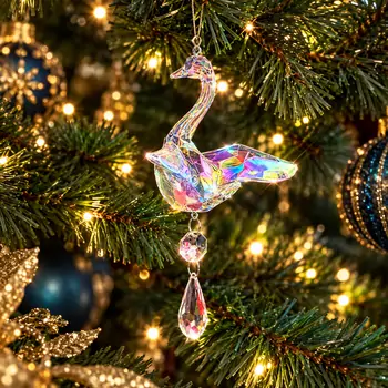 Aurora Swan Grace Hanging Decoration - ნაძვის ხის სათამაშო, 2 image