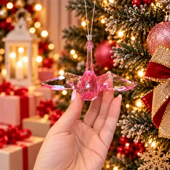 Blush Swan Princess Hanging Decoration - ნაძვის ხის სათამაშო, 2 image