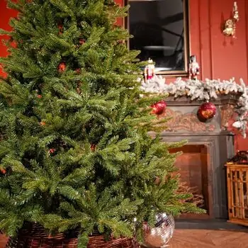 Snowspire Christmas Tree PE+PVC 210 CM  With Mixed Silicone Needle - ნაძვის ხე შერეული სილიკონის წიწვებით, 5 image